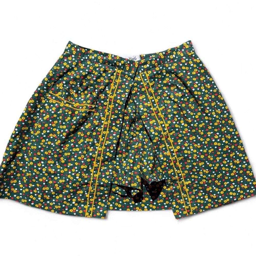 Vintage Calico Floral Skort